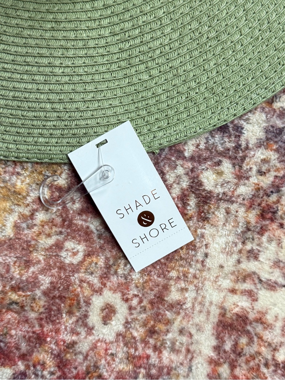 Target Shade & Shore Olive Green Wide Brim Sun Hat NWT - Picture 2 of 7